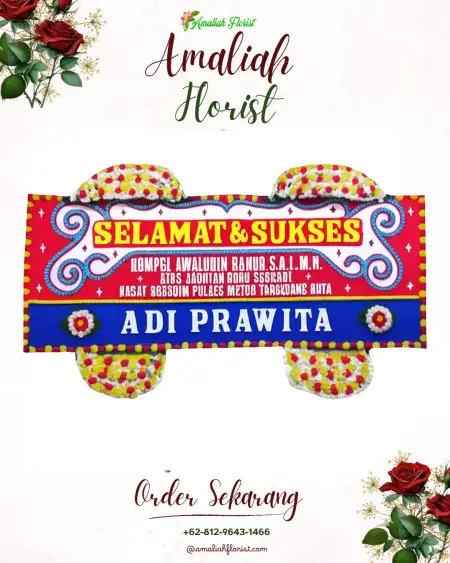 Papan Bunga Ucapan Selamat Sungai Keruh