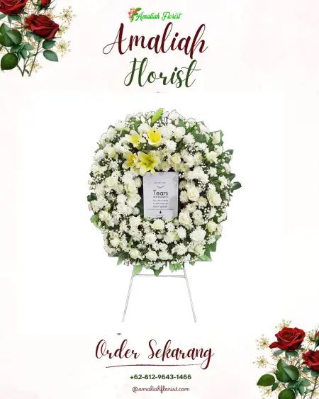 Krans Bunga Duka Sungai Keruh